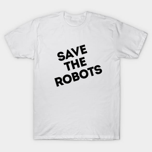Save the Robots NYC T-Shirt by karutees